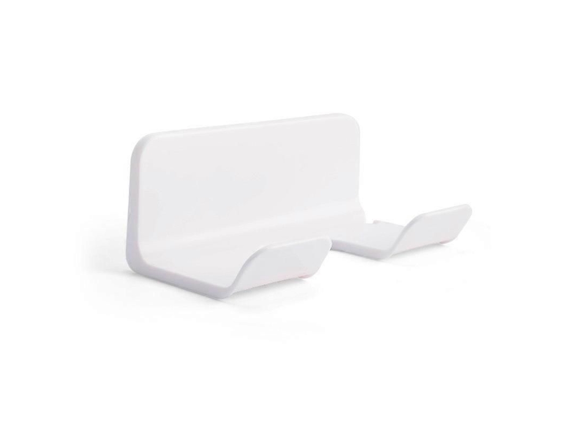 Suporte De Parede Para Secador De Cabelo, Branco, Acessório Para Banheiro, Compatível Com A Maioria Dos Secadores De Cabelo.
