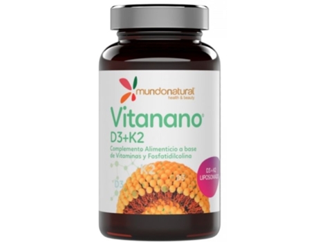 Vitanano D3 K2 Liposomado 30Caps MUNDONATURAL