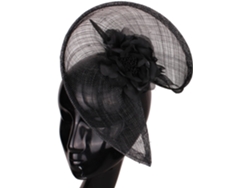 Elegante Sombrero De Copa Con Motivos De Tocado: Accesorio Para El Cabello De Mujer Para Banquetes.