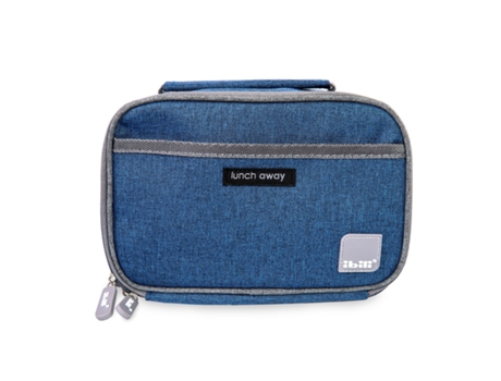 Bolsa Térmica Porta Alimentos 3 Ibili Lunch Away (Azul-21 x 13 x 14 cm)