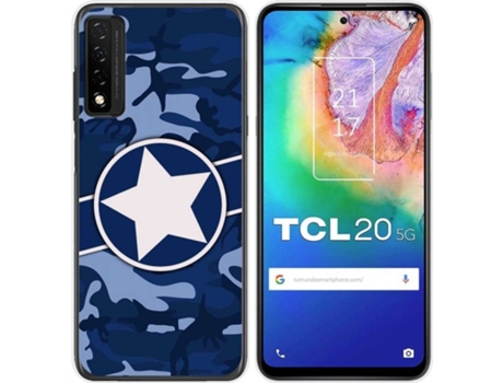 Carcasa TCL 20 5G TUMUNDOSMARTPHONE Camuflaje 03 Multicolor