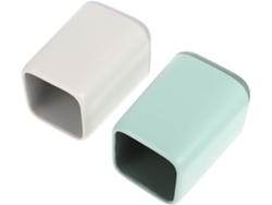 Juego de 2 piezas para guardar brochas de maquillaje, bolígrafos y pinceles de uñas, organizador para CHABERLU