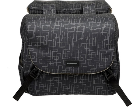 Alforja NEW LOOXS Alforjas Mondi Joy Poliester Reflectantes (Negro)