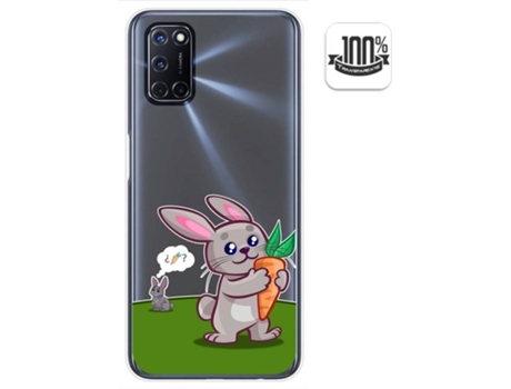Carcasa Oppo A52 TUMUNDOSMARTPHONE Conejo Multicolor