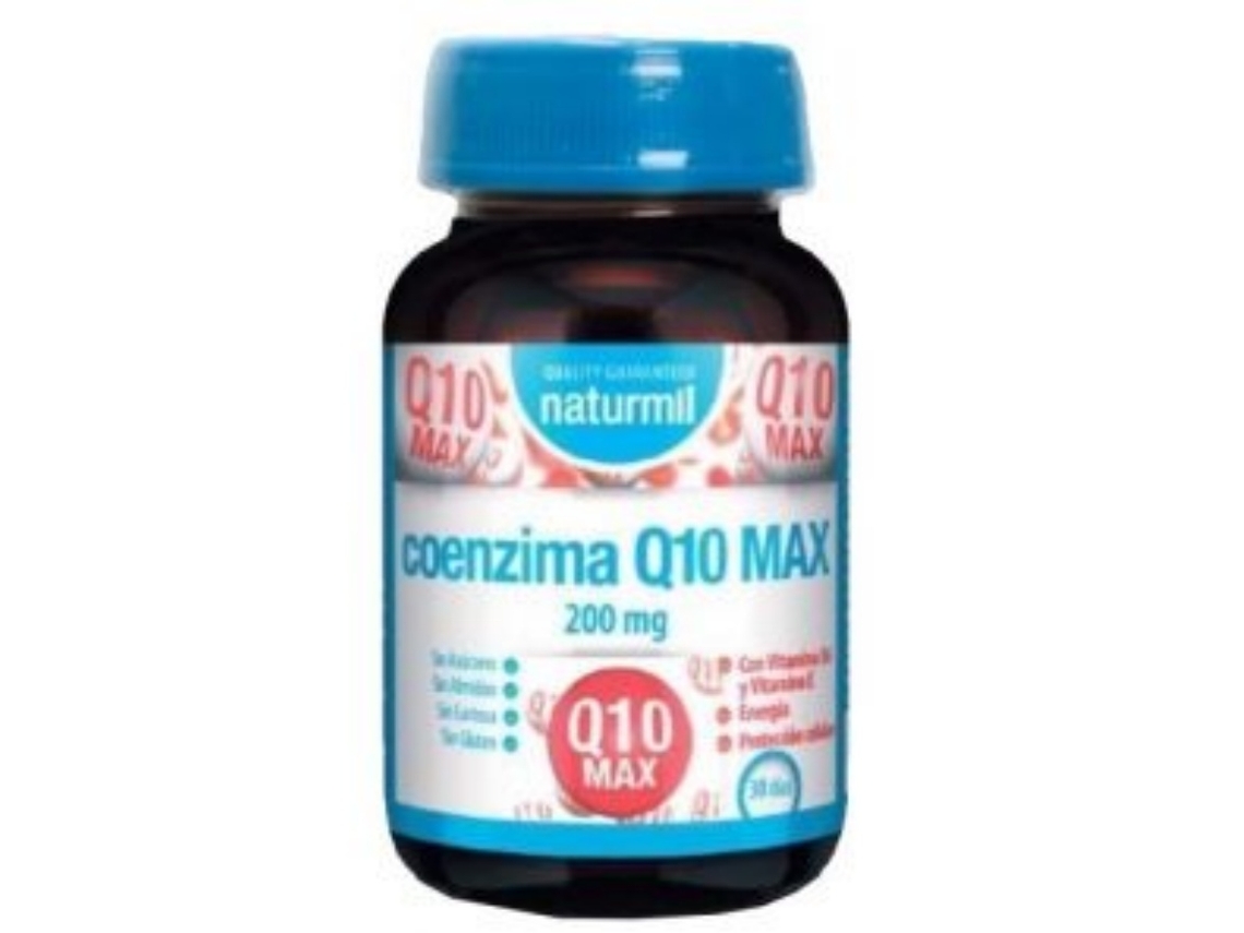 Coenzima Q10 Max 200Mg 30Caps NATURMIL