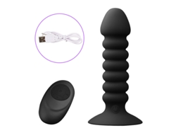 Vibrador De Control Remoto Con Ventosa Para Mujer (negro)