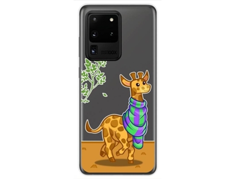 Carcasa Samsung Galaxy S20 Ultra TUMUNDOSMARTPHONE Dibujos Transparente Multicolor