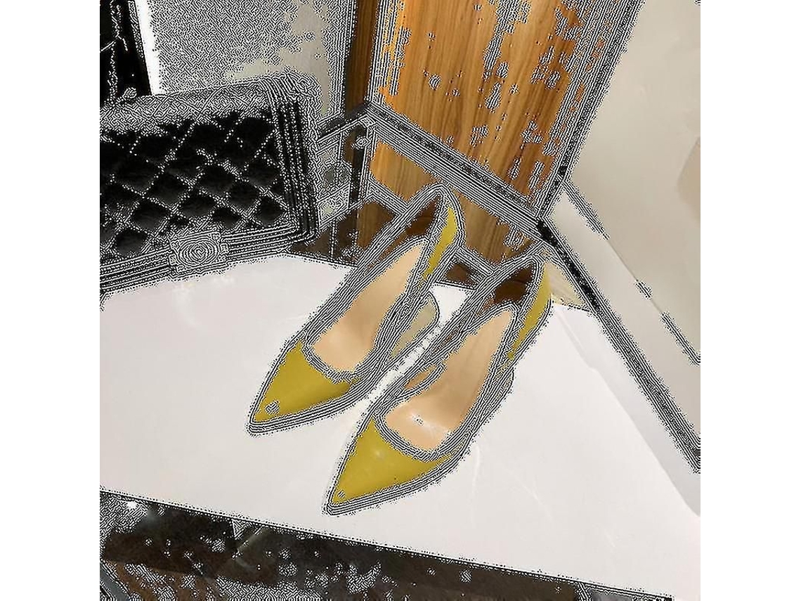 2026-zapatos De Tacón Alto Delgado Para Mujer Con Punta De Aguja Suela Roja 8cm 10cm 6cm Material De Cuero Patente Para Fiesta Y Boda