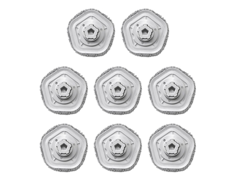 8 peças de pano mop pad para xiaomi dreame bot w10 e w10 pro