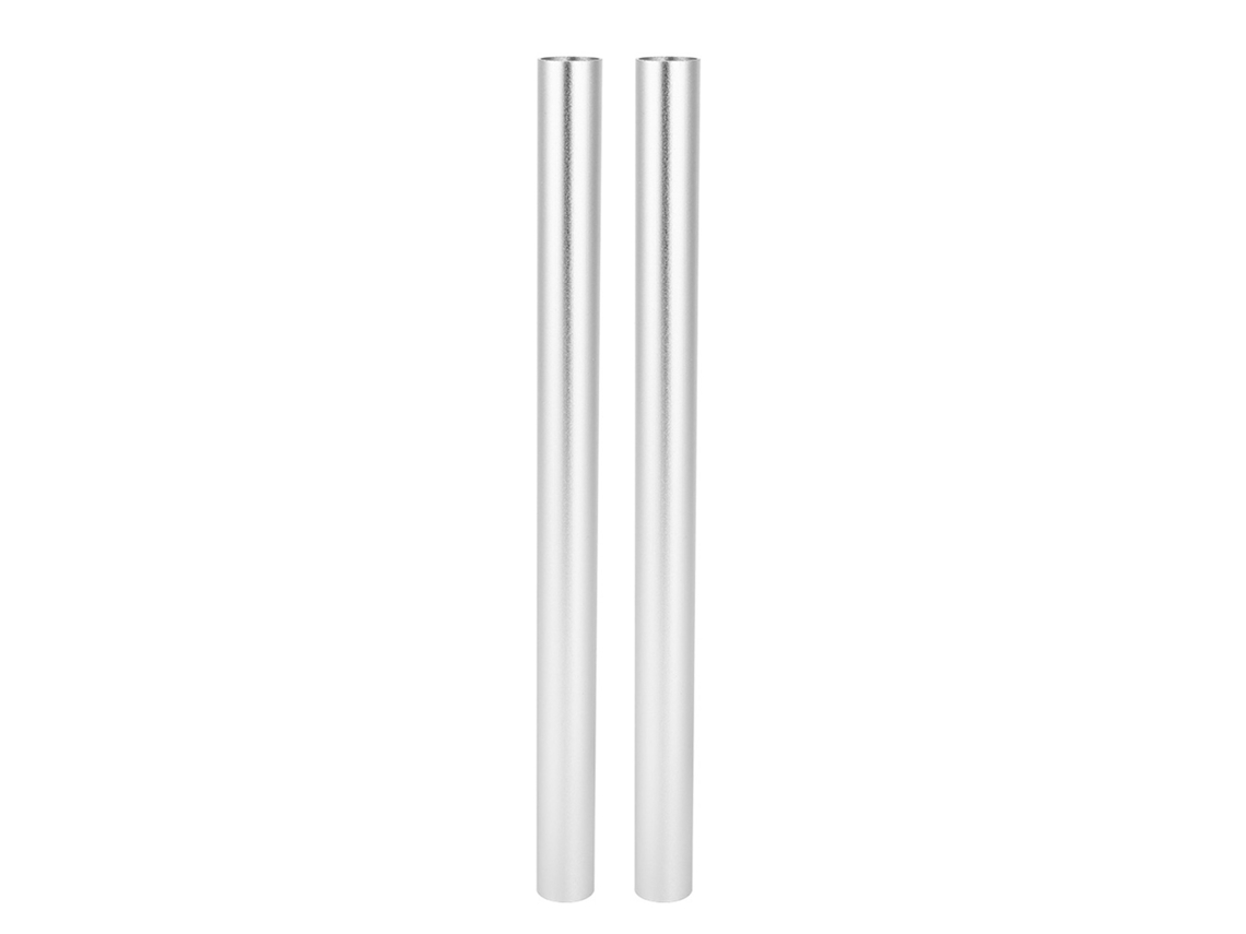Tubo redondo de aluminio 6061 de 220 mm, piezas para robots industriales (2 unidades)