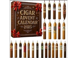 Calendario De Adviento Navideño De Acrílico Decorativo 2025, Estilo Clásico Completo.