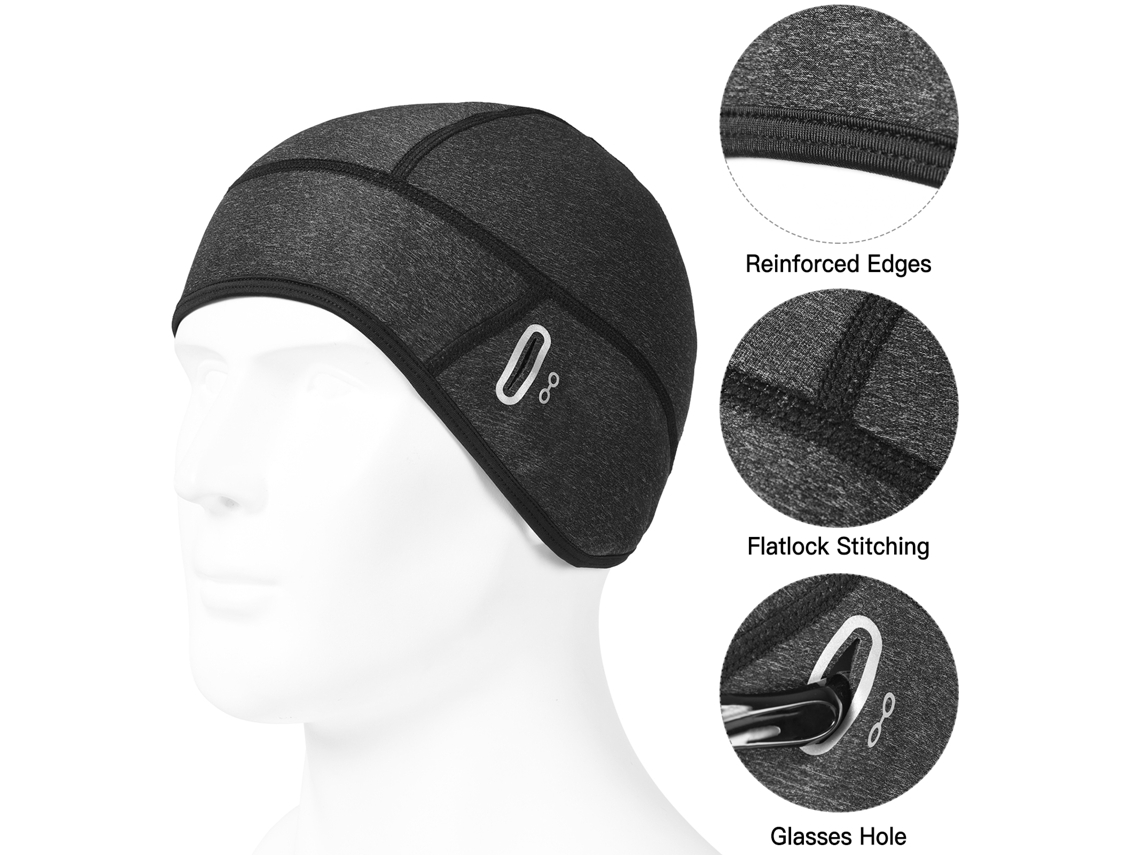 Boné de Ciclismo Mali impermeável com fleece para esportes ao ar livre inverno