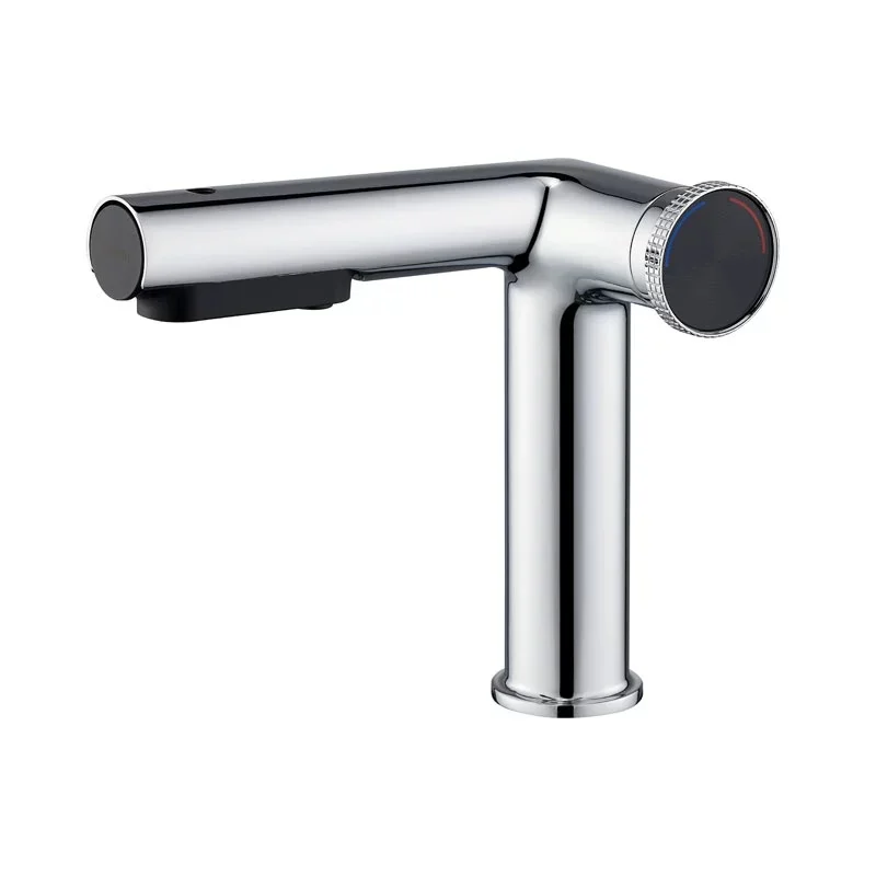 Grifo Extraíble De Tres Modos Para Lavabo De Baño (aleación De Cromo): Agua Fría Y Caliente.