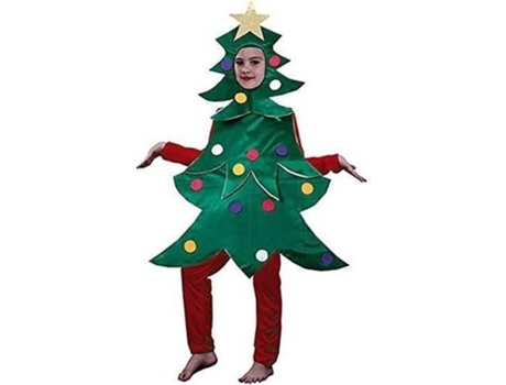 Disfraz de Niño Árbol de Navidad (Talla: 5-6 años)
