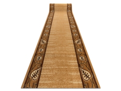 Alfombra de Pasillo Bcf Feliks Dorado Oscuro 140 cm