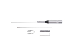 Antena Uv De Doble Banda Nl-770s De 45 Cm Con Conector Uhf Para Radio Móvil De Coche.