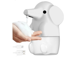 Dispensador automático de jabón espumoso Elephant de 250 ml, recargable por USB, para baño infantil.