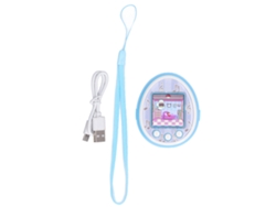 Mascota Digital Virtual Con Pantalla Hd Juego Interactivo Chat Reloj Maquina De Juego Mascota Electrónica Azul Claro