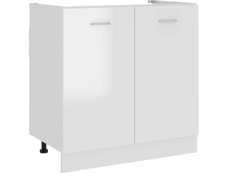 Mueble de cocina VIDAXL Blanco Madera contrachapada (80x46x81.5)