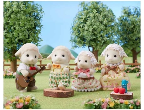 Muñeco EPOCH Sylvanian Families familia oveja (Edad Mínima: 3)