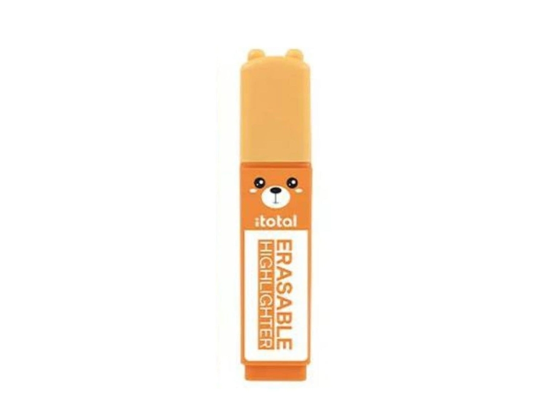Resaltador borrable naranja Itotal