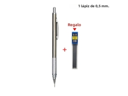 (0,5 Mm) Un Juego De Portaminas Mecánicas De Metal, Adecuadas Para Dibujar Y Hacer Bocetos, Con Mina Incluida.