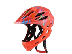 (naranja) Casco Infantil Ajustable Para Bicicleta Con Luces Led, Apto Para Patinetes, Bicicletas De Equilibrio Y Cascos Integrales.