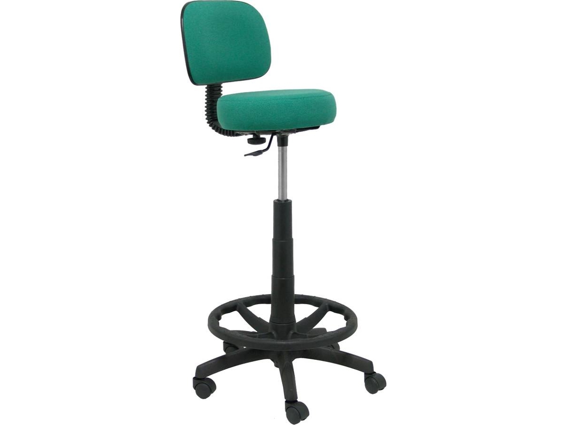 Taburete de Oficina PYC Llanos  Verde