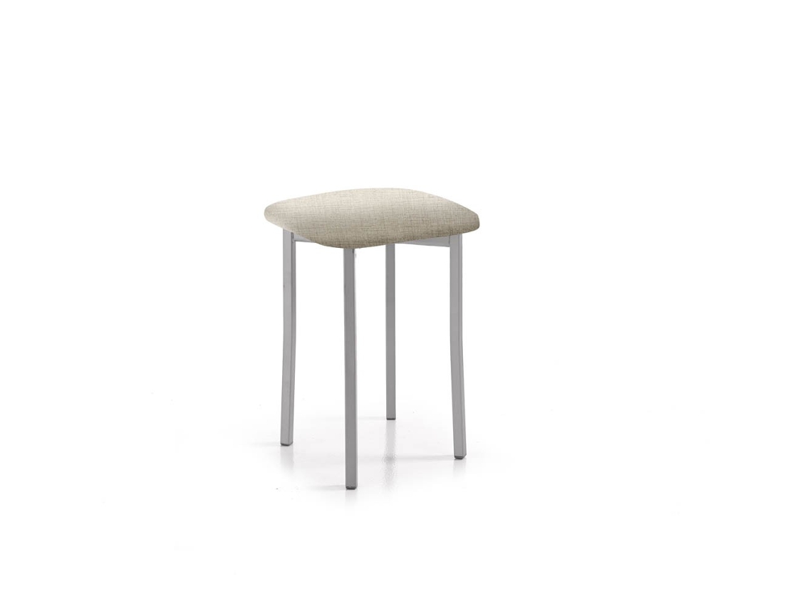 Banqueta Baixa de Cozinha Sonia 33x47x33cm Pedra Michigan FANMUEBLES