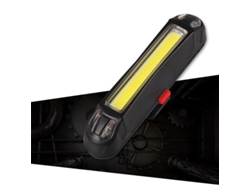 1 unidad xanes 2 en 1 500lm Luz LED recargable USB para bicicleta Luz trasera ultraligera de advertencia nocturna