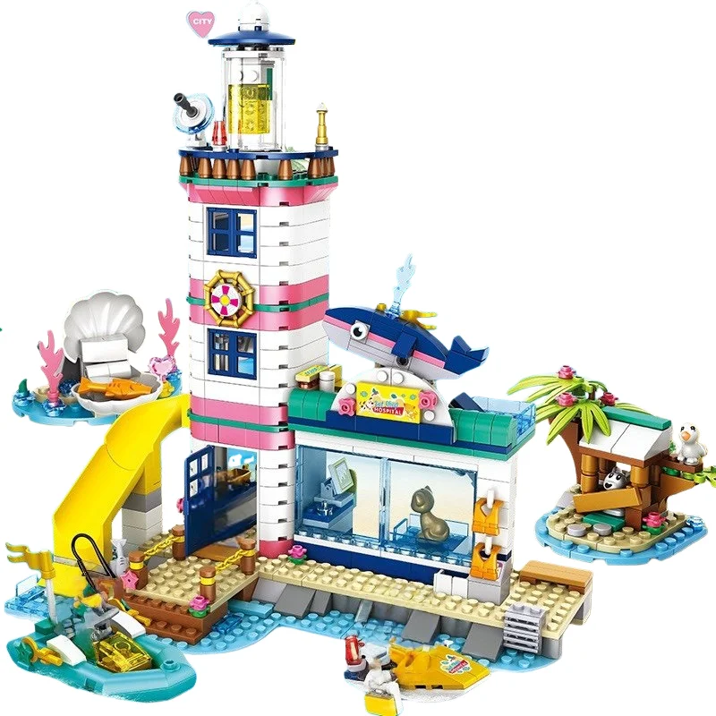 Nuevo Juguete De Construcción De La Serie Creative Party Model, Ideal Para Niñas Y Como Regalo De Navidad.