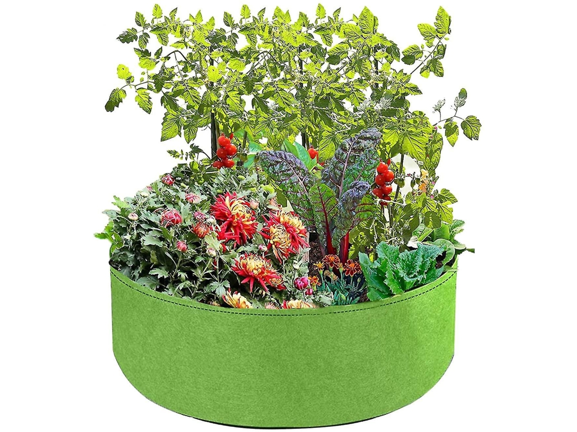 Maceta de cultivo de tela resistente, transpirable, para un crecimiento saludable, fabricada en tela no tejida ecológica, diseño reutilizable.