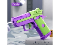 Mini Pistola De Agua De Verano (morada) - No Eléctrica - Para Exteriores Y Playa - Para Niños Y Niñas