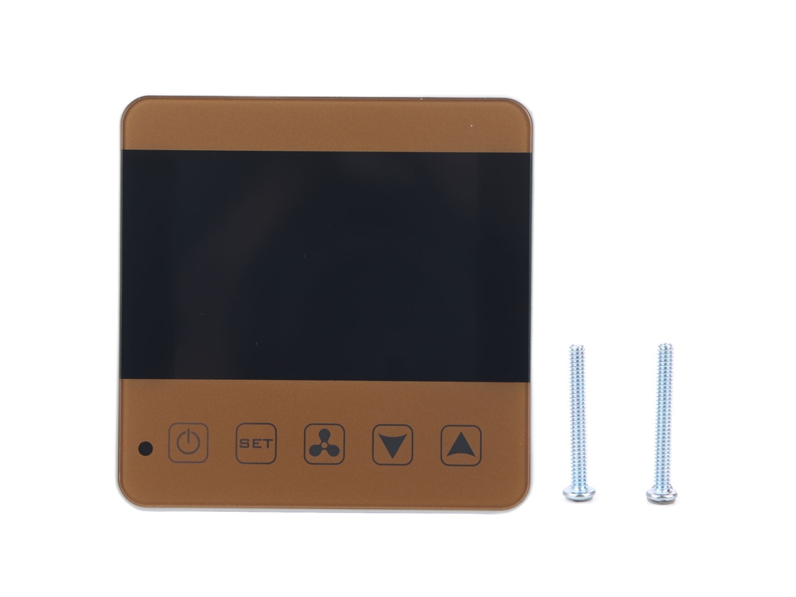 Termostato Digital Lcd Para Aire Acondicionado Central Y Unidad Fan Coil, Control General De Temperatura.