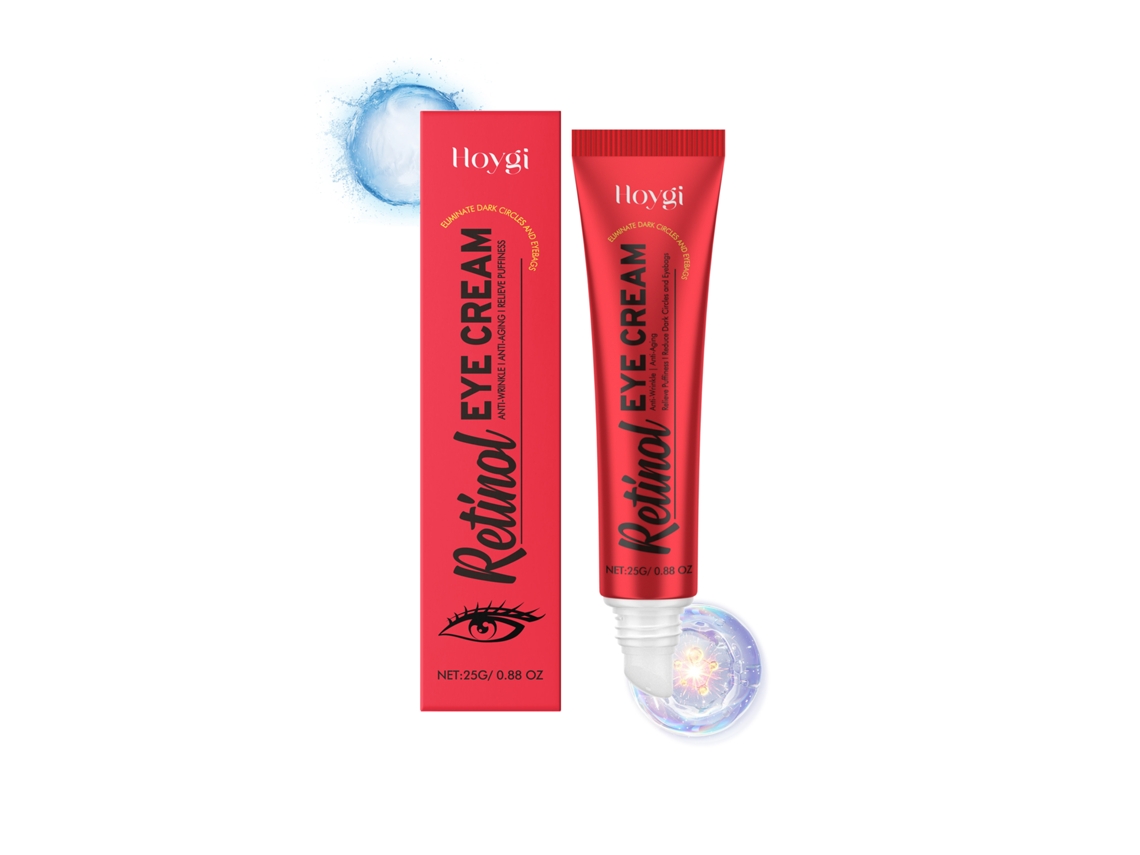 Crema antiedad para el contorno de ojos con retinol.