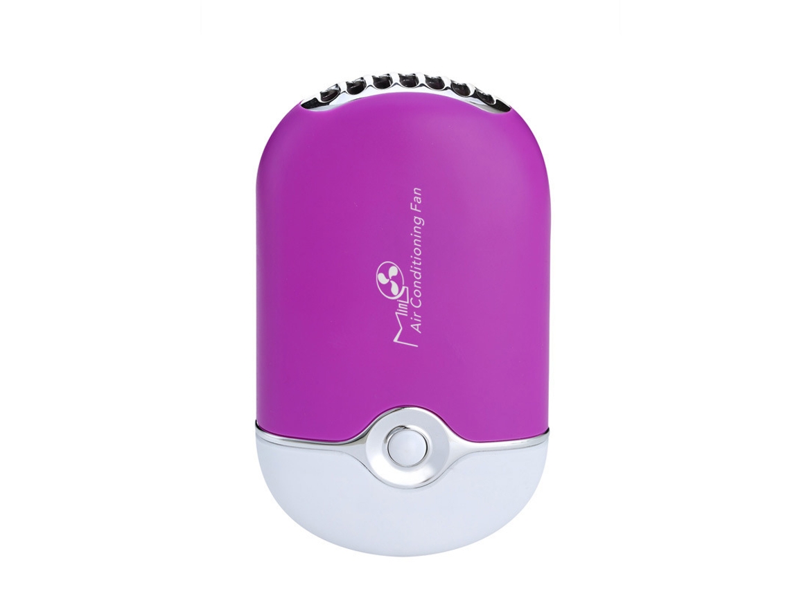 Ventilador De Aire Acondicionado Usb, Ventilador Portátil Recargable, Purificador De Aire, Humidificador Para Viajes Y Verano.