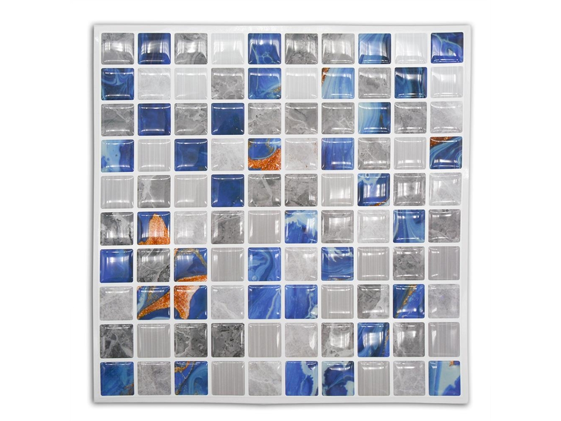 Adhesivos de pared 3D tipo mosaico de PVC autoadhesivos para cocina