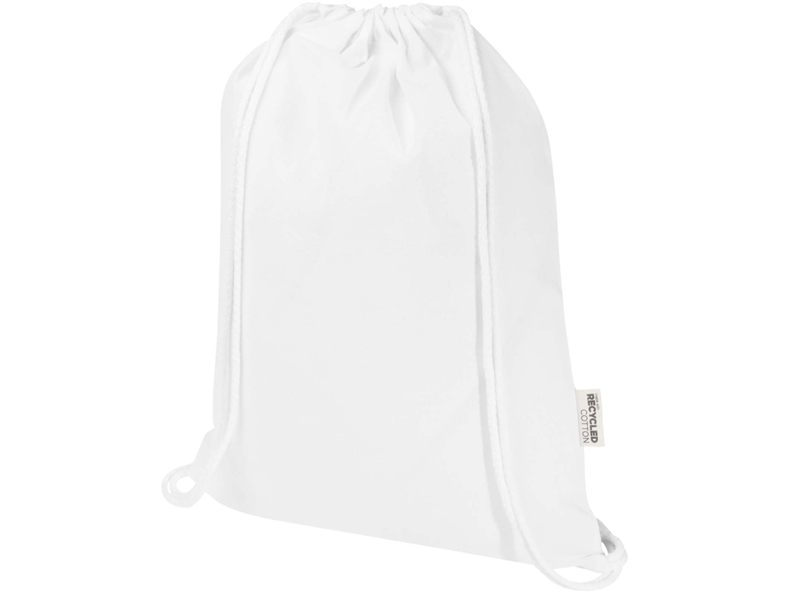 Bolsa De 5 L Con Cordón De Algodón Reciclado De 140 G/m² Con Certificado Grs "oregon Blend"