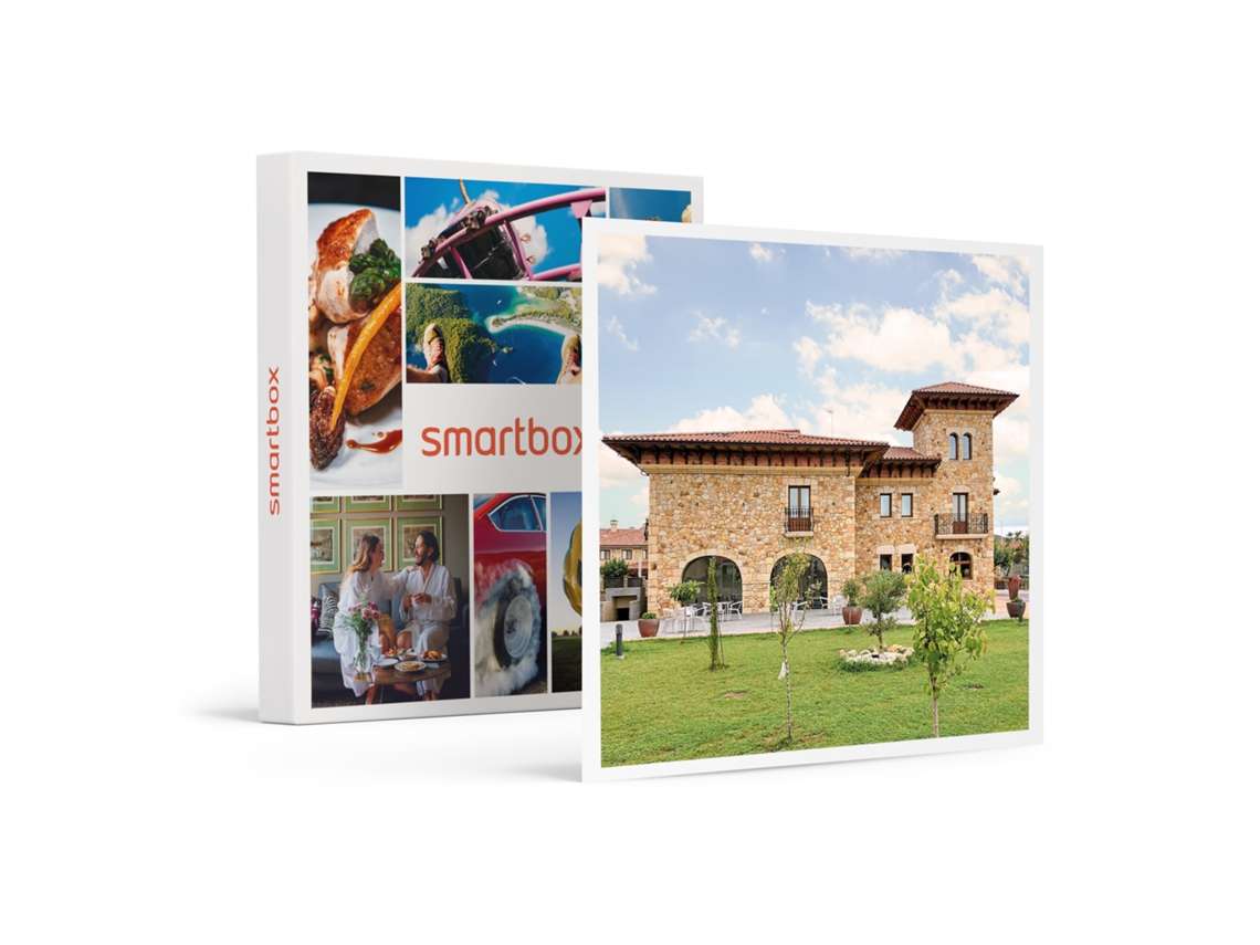 Caja Regalo SMARTBOX Hotel Palacio Torre de Galizano 4* Cantabria: 1 Noche Premium Con Hidromasaje Y Cena