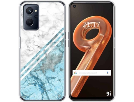 Carcasa Realme 9i TUMUNDOSMARTPHONE Dibujos Mármol 02 Multicolor