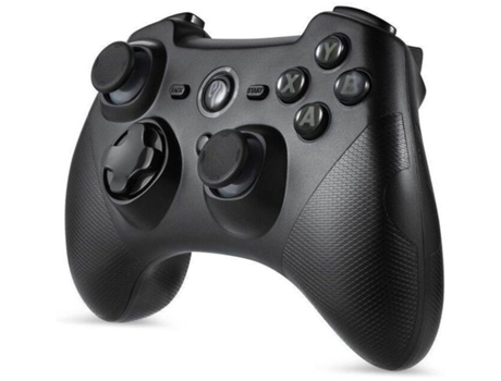 Mando PC ENKERS Gamepad (Inalámbrico - Negro)