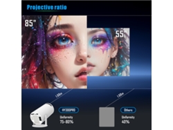 Proyector (decodificación De Hardware 4k, Resolución 1280*720p)