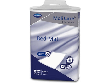 Empapadores Desechables HARTMANN Molicare Premium Bed Mat 9 Gotas