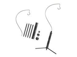 Soporte De Lámpara De Aluminio Ligero, Portátil Y Desmontable Con Trípode Para Camping - Accesorios Multifuncionales