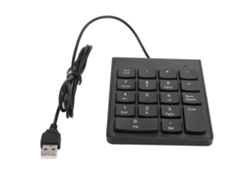 Baoj-2026novoteclado Mini teclado digital USB con cable y 18 teclas principales