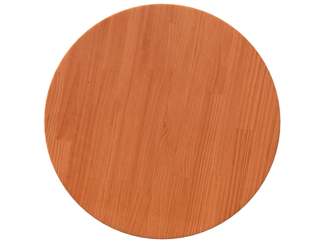 Tablero De Mesa VIDAXL Marrón Madera de pino (Ø50x2,5 cm)