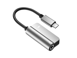 Adaptador De Audio Usb-c A Conector De Auriculares De 3,5 Mm, Convertidor Auxiliar, Carga Rápida, Sonido Estéreo, Compatible Con Coche, Port