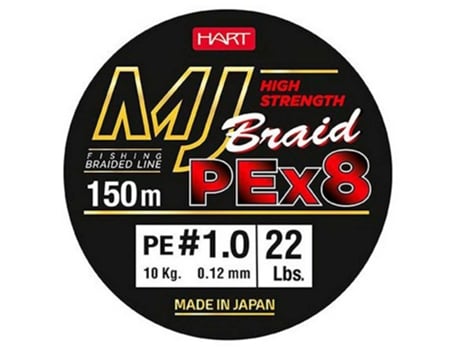 Trançado Mj 150 M Verde 0.140 Mmhart