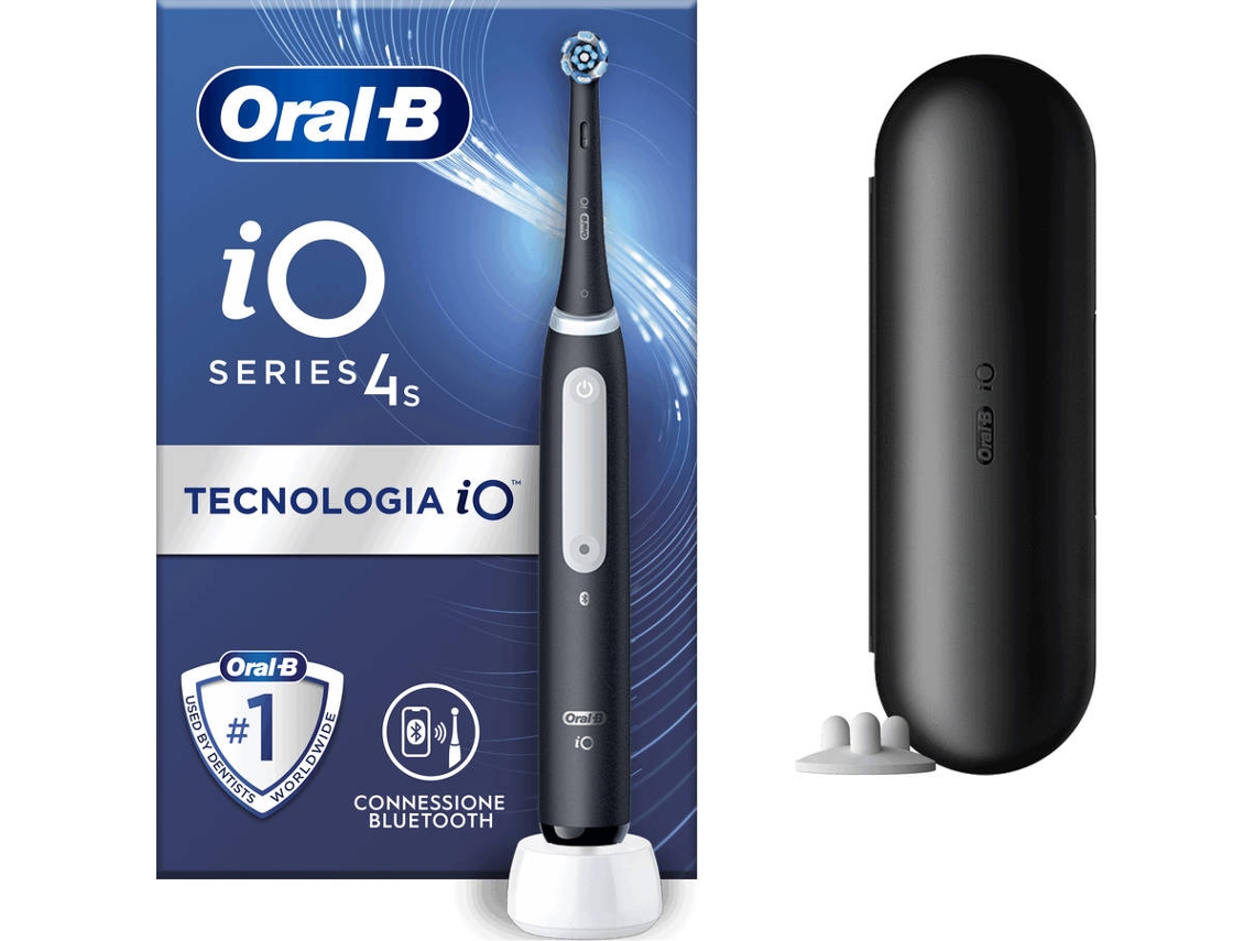 Cepillo de Dientes Eléctrico ORAL B iO 4 S Negro