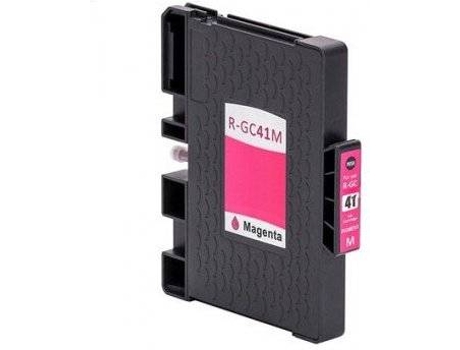 Cartucho para ricoh gc41 Magenta Tinta de Pigmento 405767 / 405763